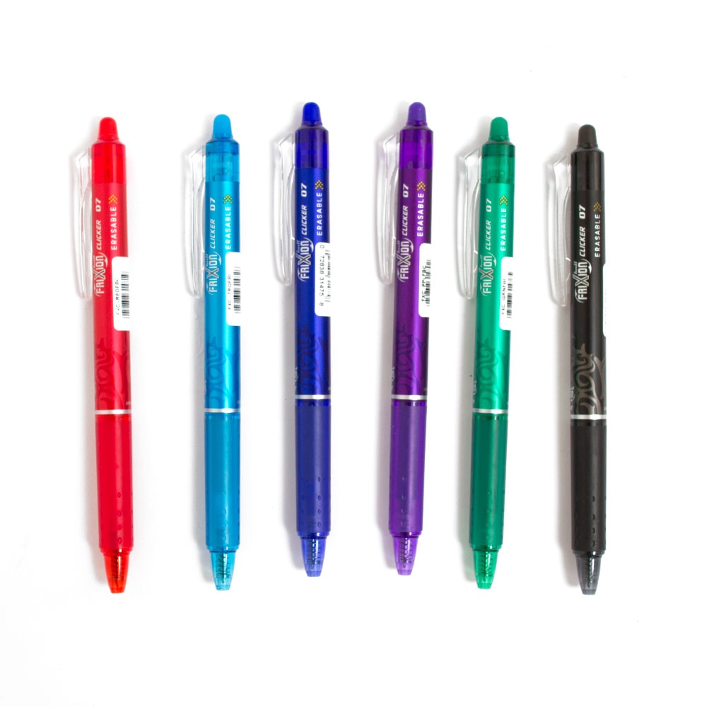 Pilot, Rollerball/Ballpoint, Art & School, Frixion, Ball, Clicker, Retractable, Fine, 82376